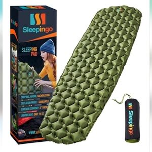 Sleepingo Inflatable Compact Packable Sleep Mat Air Mattress 74"x22"